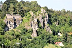 Kletterfelsen im nahen Trubachtal