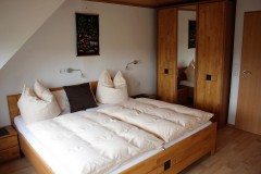 gemütliches Schlafzimmer - Ferienwohnung - Haus Talblick